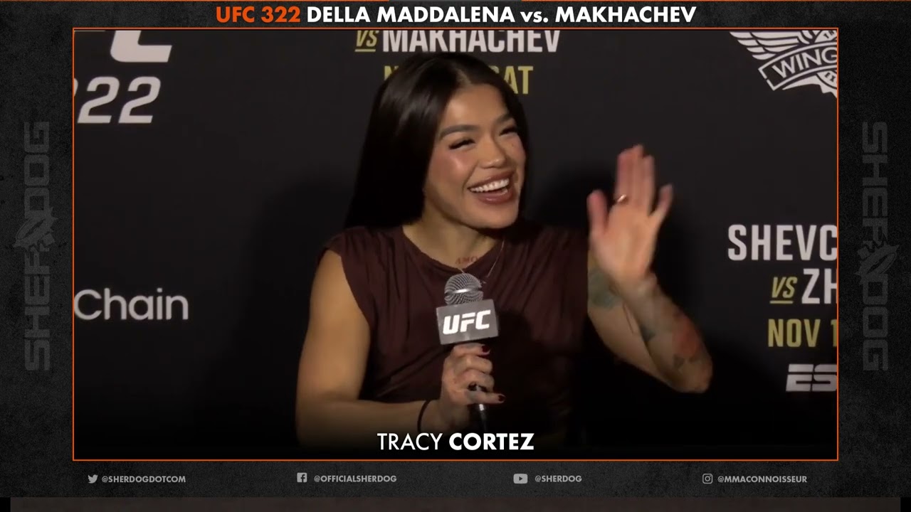 Медиа-день UFC 322: Трейси Кортес говорит, что она «здесь, чтобы доказать, что кто-то неправ»