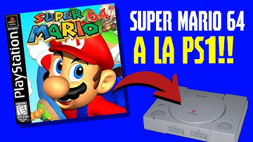 SUPER MARIO 64 esta siendo PORTEADO a PS1!
