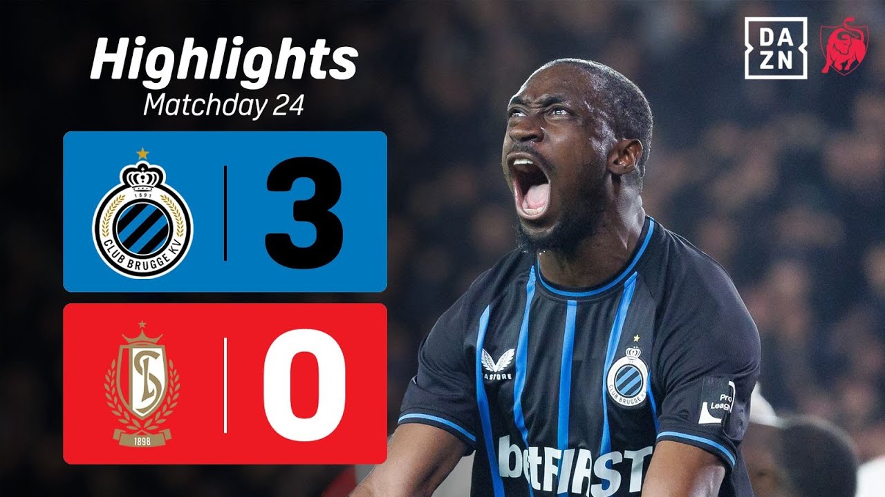 Le Club Brugge fait le boulot en première période. 🙌🔥 | Club Brugge - Standard de Liège