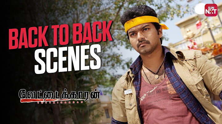 Vettaikaaran Back to Back Scenes | Thalapathy Vijay | Anushka Shetty | Sun NXT