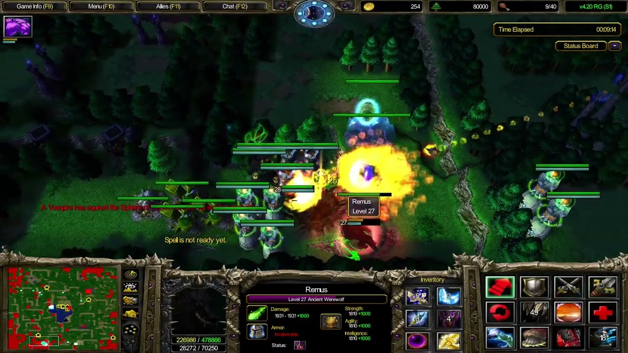 Warcraft 3 Vampirism Speed Stacked Hard Game Tryhard Humans vs God Duo Vampire Legendary Game