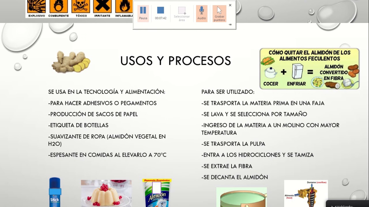 Explicación del Almidón - YouTube