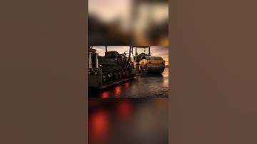 Road Rollers ⚠️ #america #science #caterpillar #cat #excavator #construction #heavyduty #machines