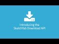 Sketchfab lets you import 3D models into your favorite 3D software