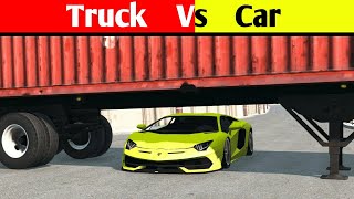 Truck Vs Car  BeamNG Nation | #car | #truck | #shorts