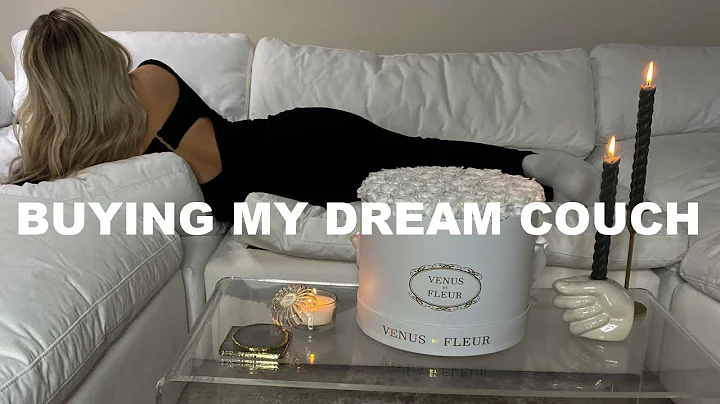 BUYING MY DREAM COUCH | restoration hardware dupe