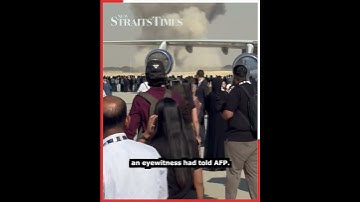 Indian fighter jet crashes at Dubai Airshow