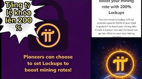 💥THÔNG BÁO MỚI PI NETWORK KHÓA 200%💫 TĂNG TỶ LỆ KHAI THÁC