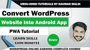Convert WordPress Website Into Android App in 10 Minutes | App Converting | PWA WordPress  2022 |
