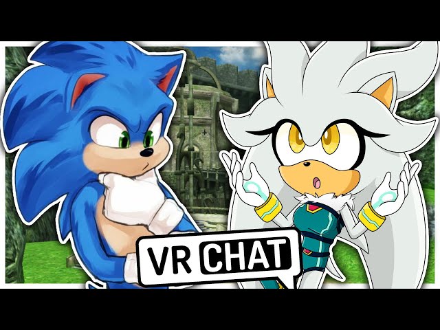 TEAM SONIC MEETS TEAM MOVIE SONIC IN VR CHAT 