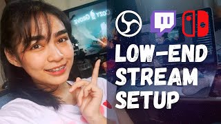 My Low-End Twitch Streaming Set-up (OBS) | Macbook Pro 2015 + Nintendo Switch | reynisraine