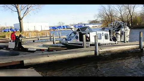 Fond du Lac Sheriff's office test new rescue airboat