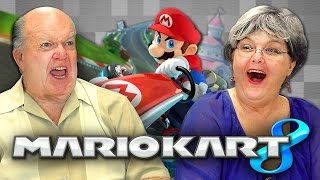 ELDERS PLAY MARIO KART 8 (Elders React: Gaming)