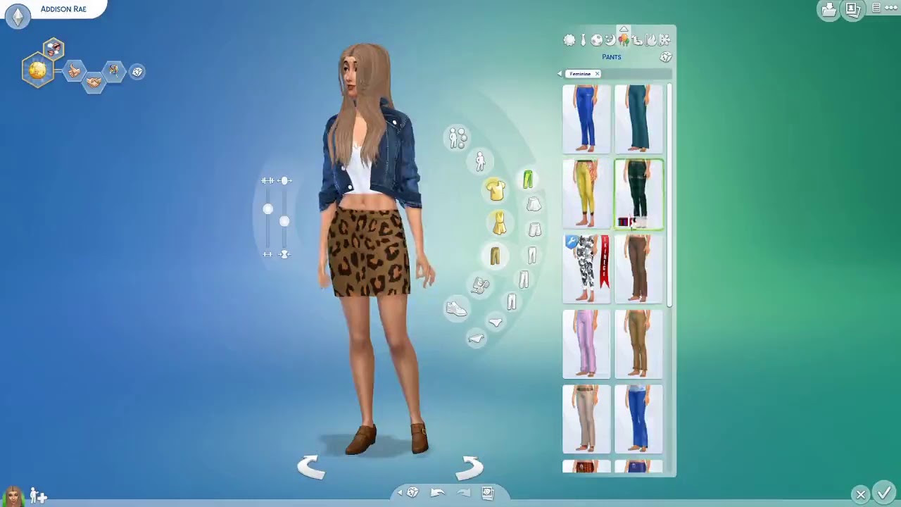 Addison Rae House Sims Creating Addison Rae in Sims 4 - YouTube