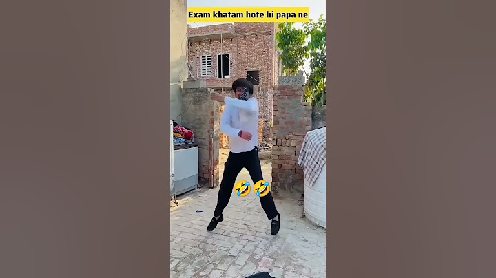Exam🤣🤣 khatam hote hi kaam le laga dia#funny #comedy #youtubeshorts