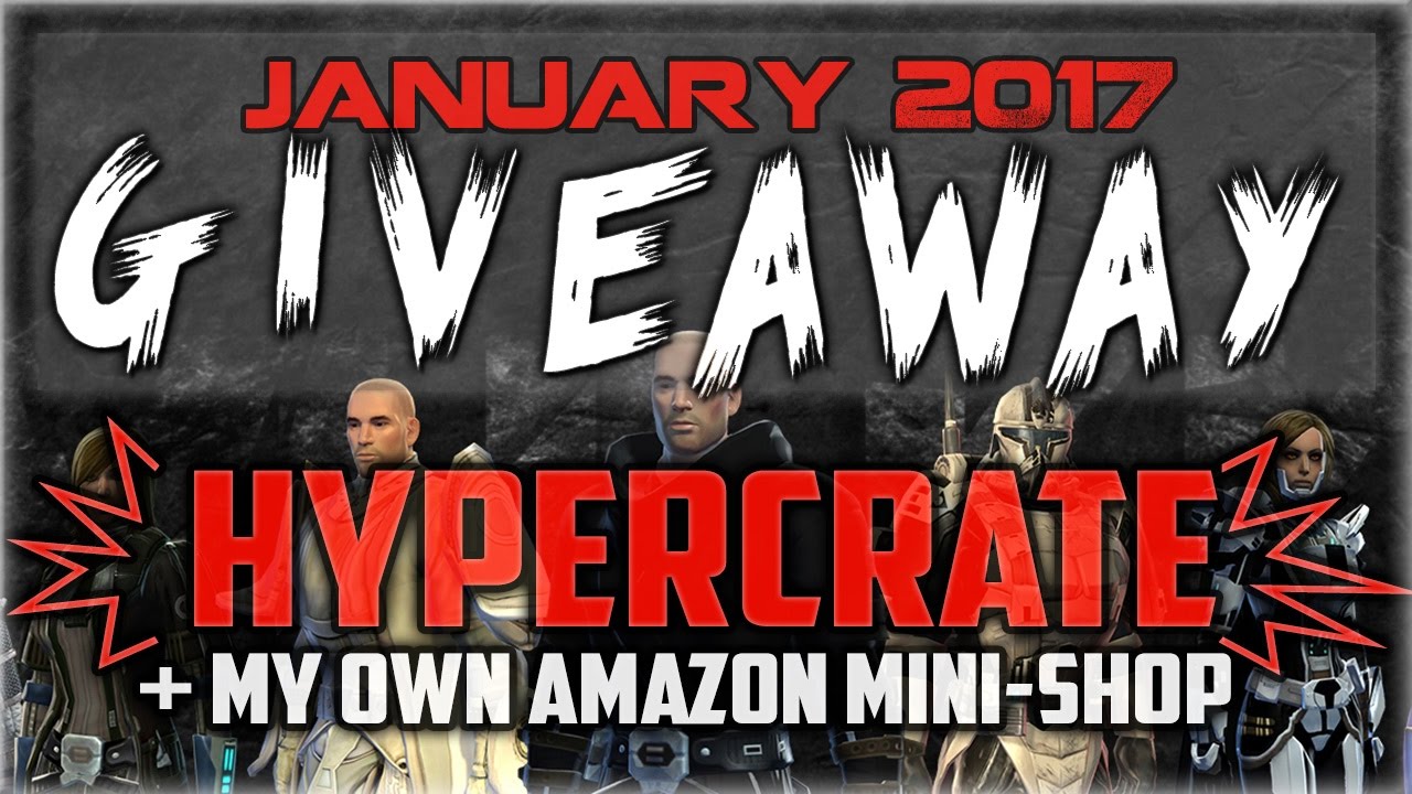 SWTOR Giveaway: a HYPERCRATE 💕 | My Own AMAZON Mini-Shop