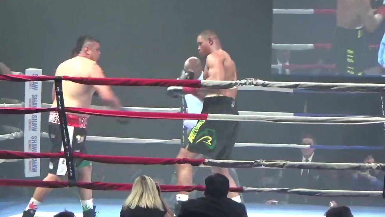 EGLINTON WEST POP-UP/PODCAST GOES DOWNTOWN TO SEE EX-CANADIAN BOXING CHAMP DONOVAN BOUCHER REFEREE