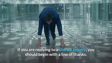 How do you send a professional email?