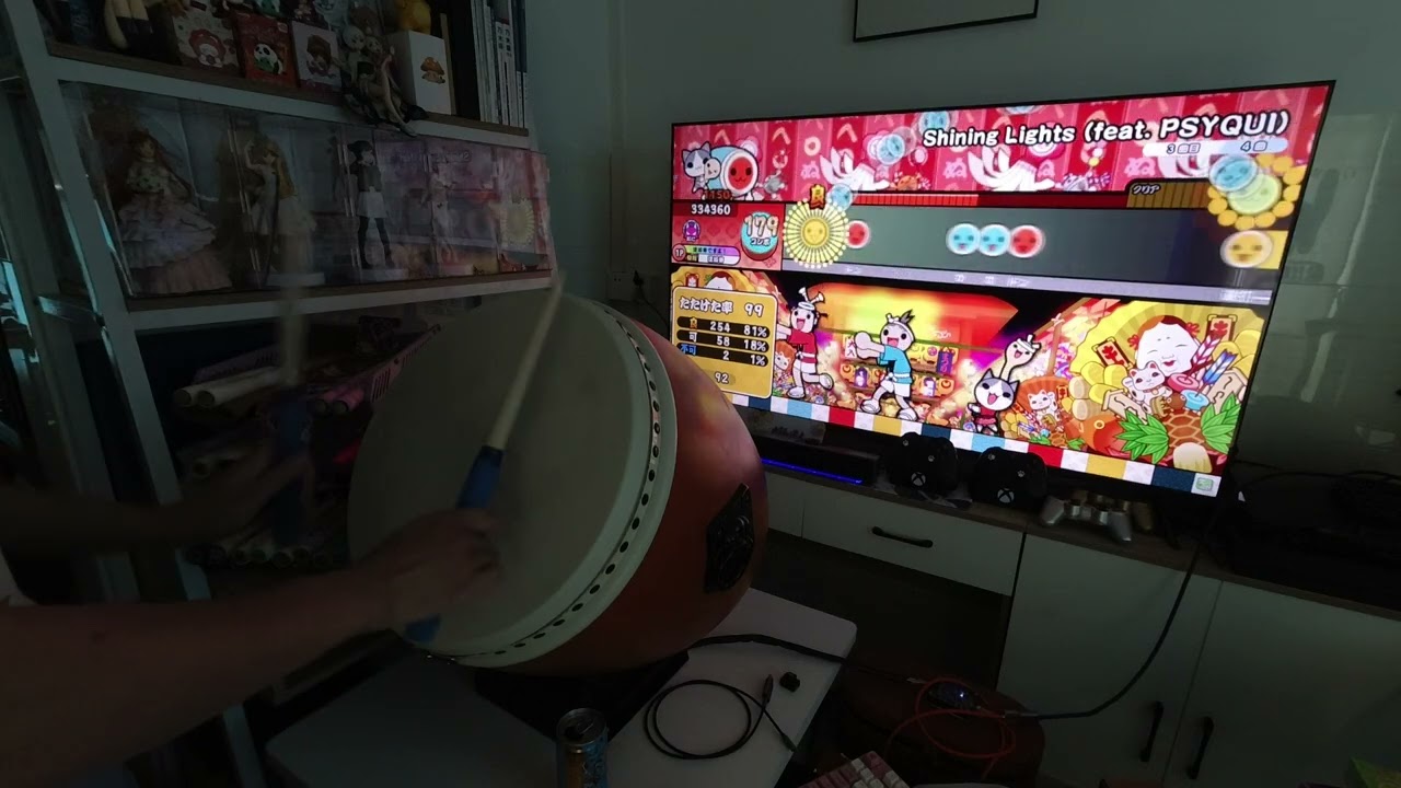 【太鼓达人TNDE】Shining Lights (feat. PSYQUI) 933200 140可 6不可 250916