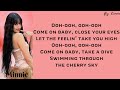 MINNIE 민니 Cherry Sky Lyrics MINNIE 민니 Cherry Sky Lyrics