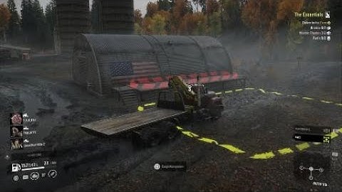 SnowRunner - Fleetstar F2070A charging though deep mud