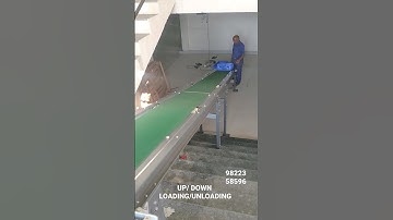 Up down , loading unloading conveyor , cold storage conveyor 9822358596 mr. Rahul