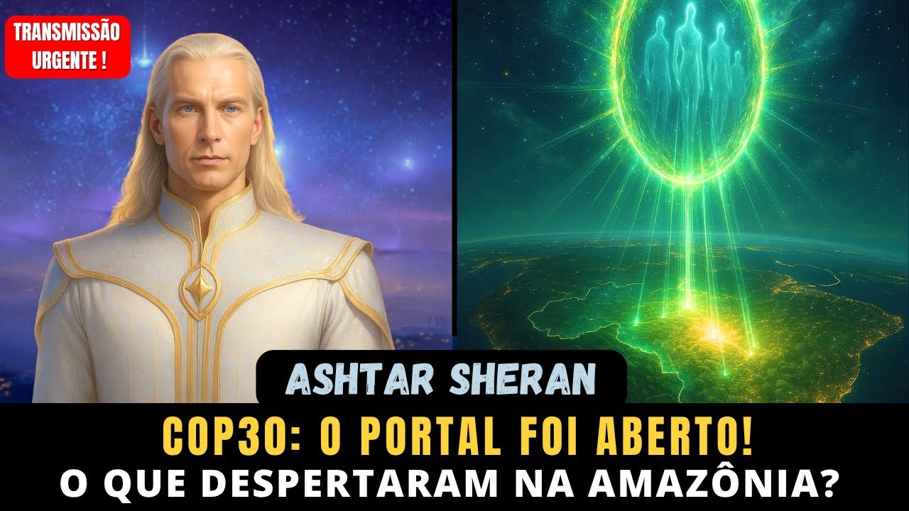 🚨 ASHTAR SHERAN CONFIRMA: COP30 É UM PORTAL AMAZÔNICO ATIVO—Belém Está ...