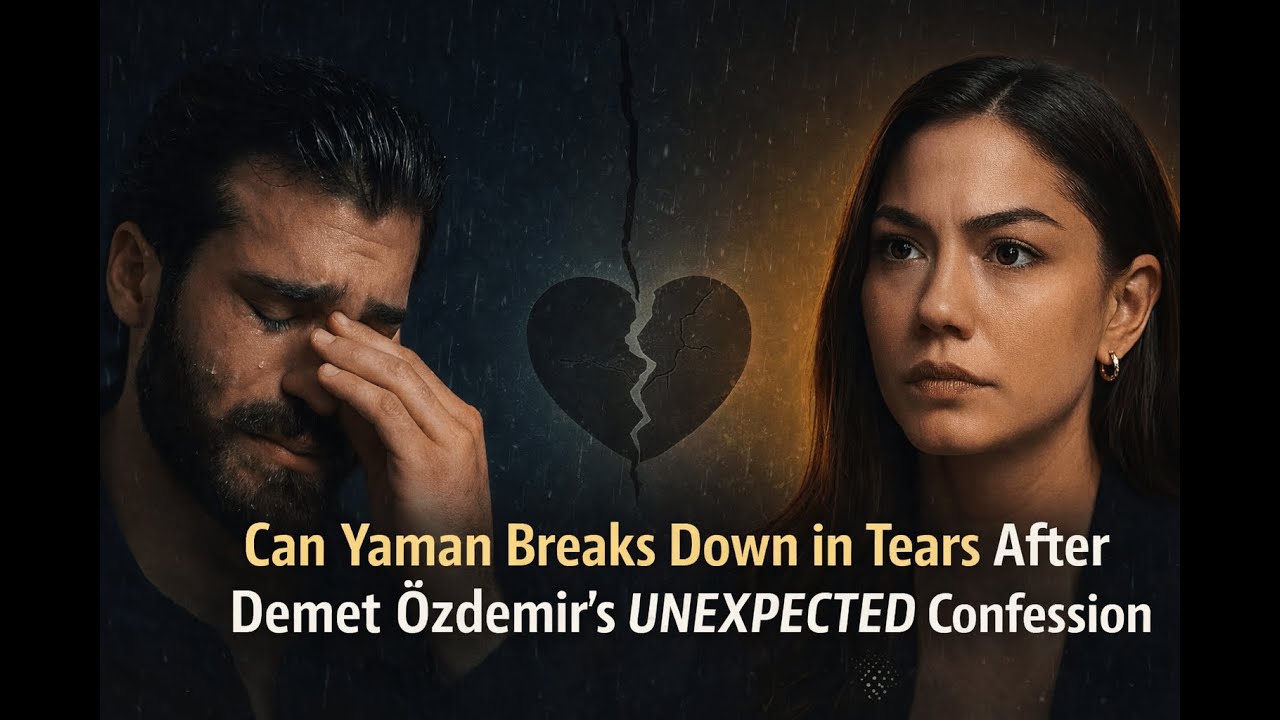 Can Yaman Breaks Down in Tears After Demet Özdemir’s UNEXPECTED