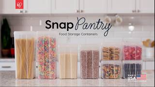 IRIS SnapPantry - Food Storage Containers (MCCVF)