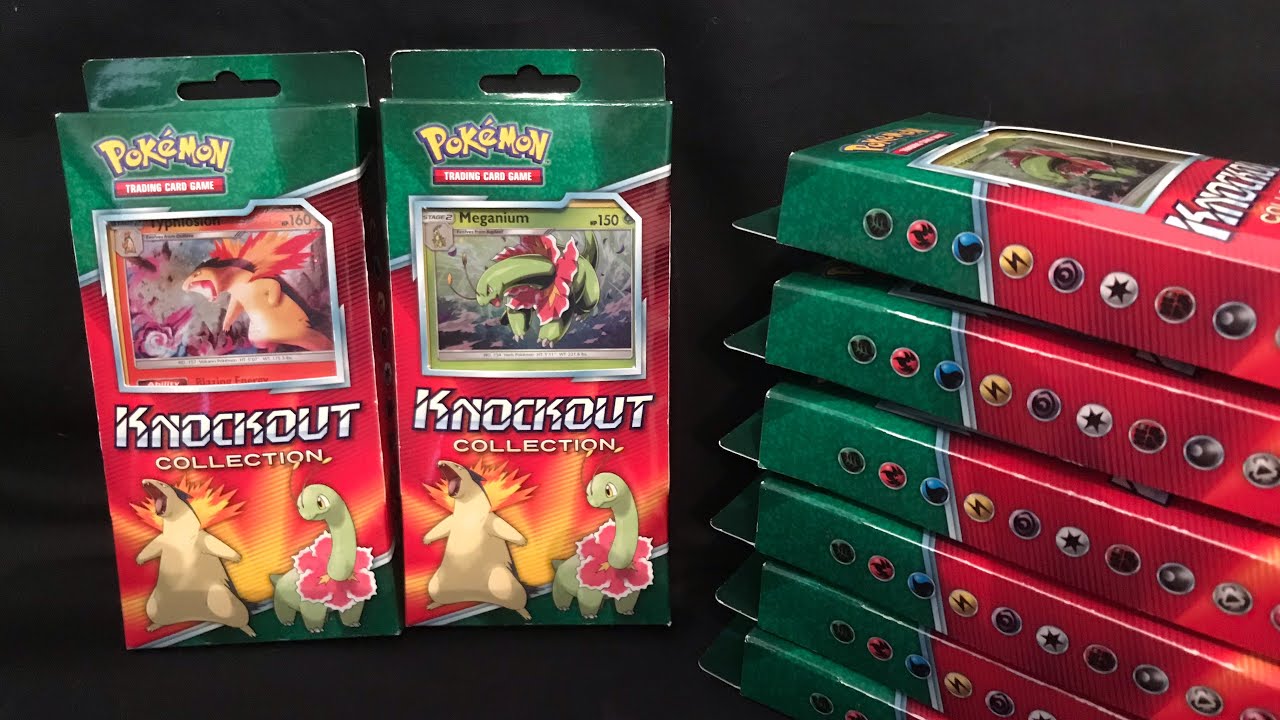 Pokémon Card Box Opening Knockout Collection x 8 YouTube