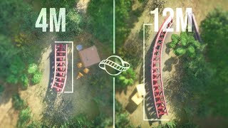 Is 4m Track Better Than 12m Track?-Planet coaster-