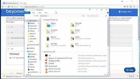 Upgrading Beyonwiz PVR Firmware via USB