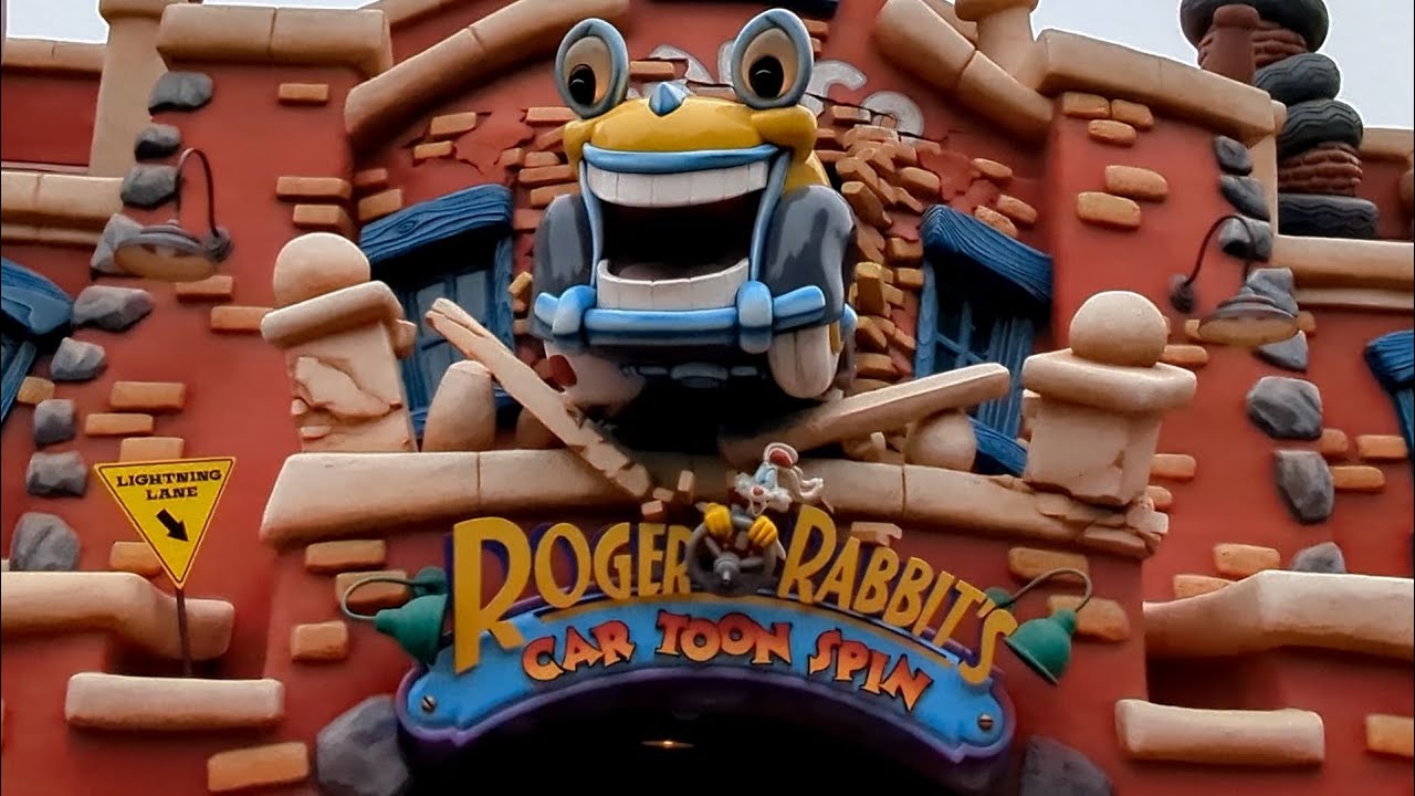 Roger Rabbit's Car Toon Spin | Disneyland | California | POV | 2024 ...