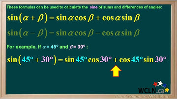 WCLN -  Sum and Difference Identities