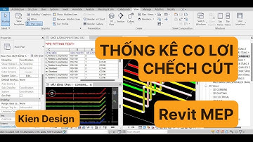 THỐNG KÊ CO LƠI_ CHẾCH CÚT TRONG REVIT MEP