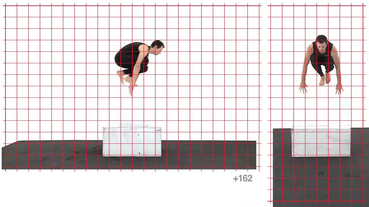 Jump Vault Athletic Male: Grid Overlay - Animation Reference Body Mechanics  - YouTube