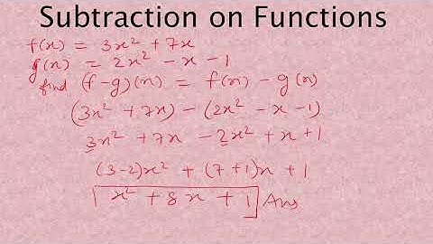 Operations on Functions || MCS-013 (DISCRETE MATHEMATICS) BLOCK-2( BASIC COMBINATORICS) UNIT-4