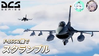 【DCS World】領空侵犯機が飛んで来たのでスクランブル発進します【ゆっくり実況】