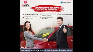 Sell your Used Car Quickly, Conveniently and Easily with Aplify! screenshot 1