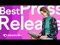 How to write a press release stepbystep free templates