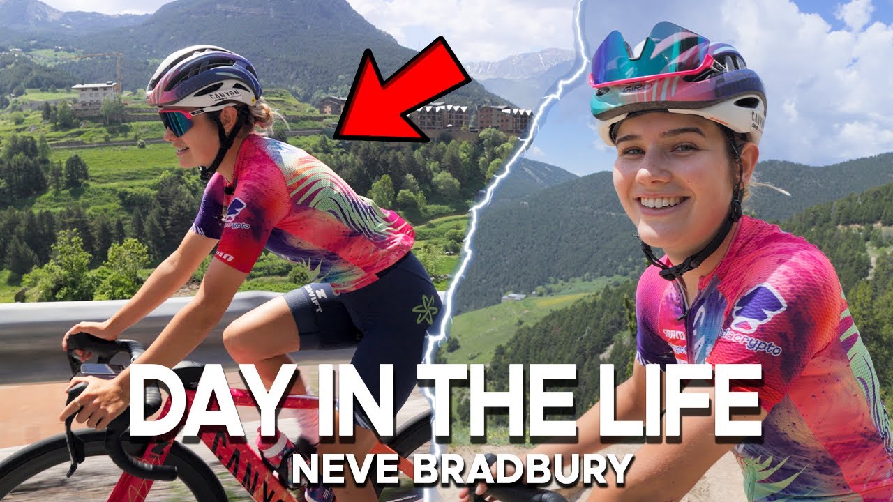 DAY IN THE LIFE OF A PROFESSIONAL CYCLIST ft. Neve Bradbury