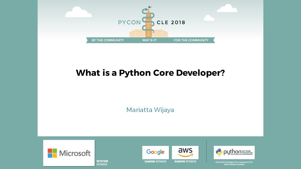Image from What is a Python Core Developer?