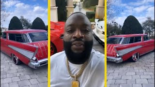 Rick Ross Shows The Latest Edition To His Old School Collection!