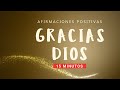 Escucha esto todos los días GRATITUD Y FE EN DIOS: Afirmaciones Positivas🙏✨ Seguridad y Abundancia