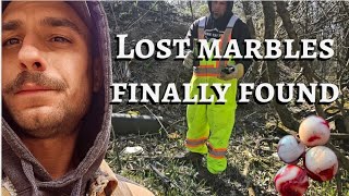 I LOST MY MARBLES AND FOUND THEM!