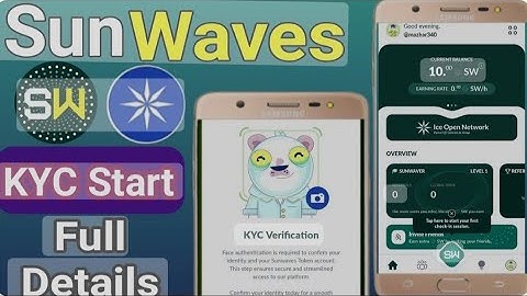 Sunwaves Token KYC | Free Earning| Mining | ICE | KYC | Social Task