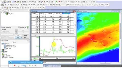 Geosoft - Removing a Regional Field Using Filtering