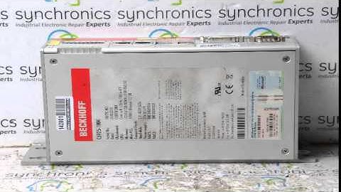 BECKHOFF - C6925-1004 Control Cabinet Industrial PC Repaired at Synchronics Electronics Pvt. Ltd.