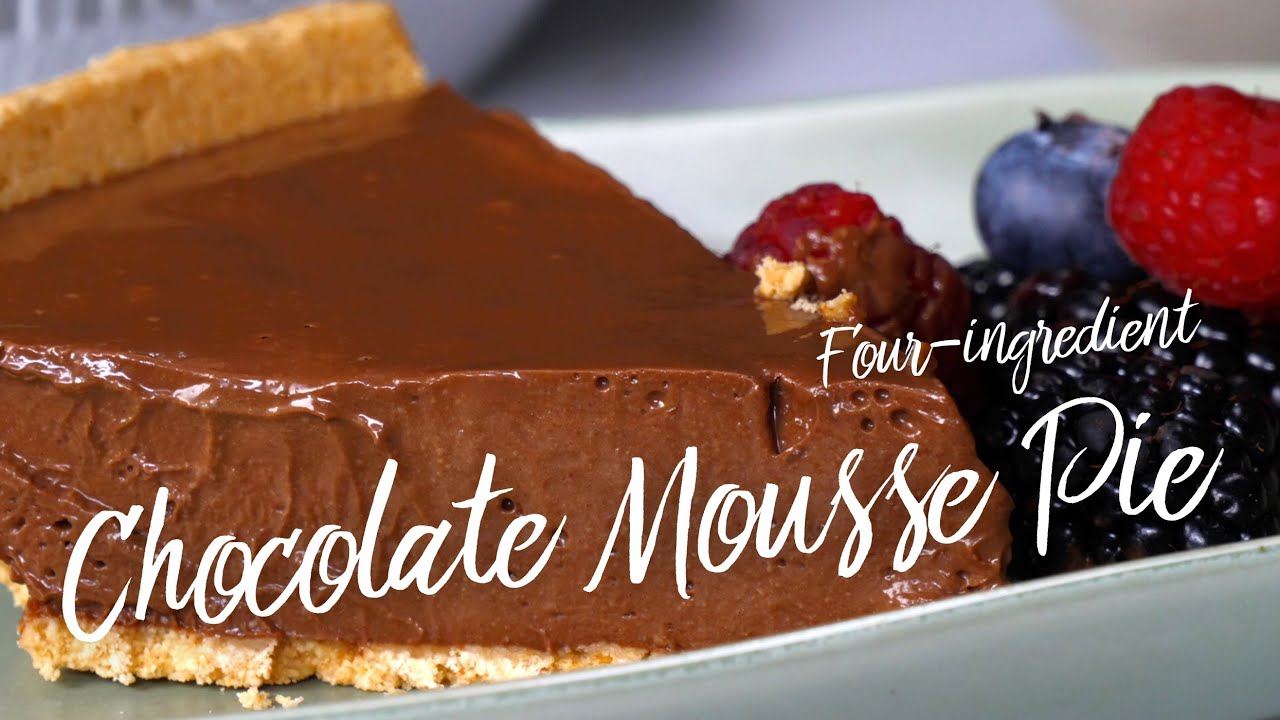 Recipe 1 - Four-ingredient Chocolate Mousse Pie