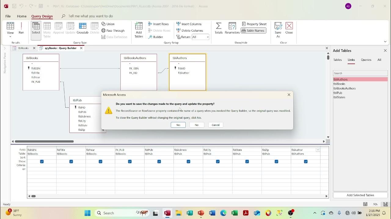 MS Access Forms PT1 - YouTube